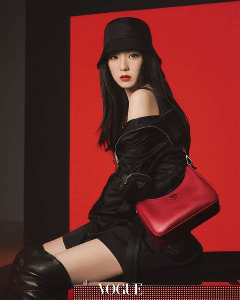 red velvet irene prada bag|11 Of Red Velvet Irene’s Must.